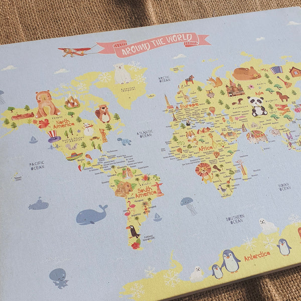Reuse: World Map-Kids 01