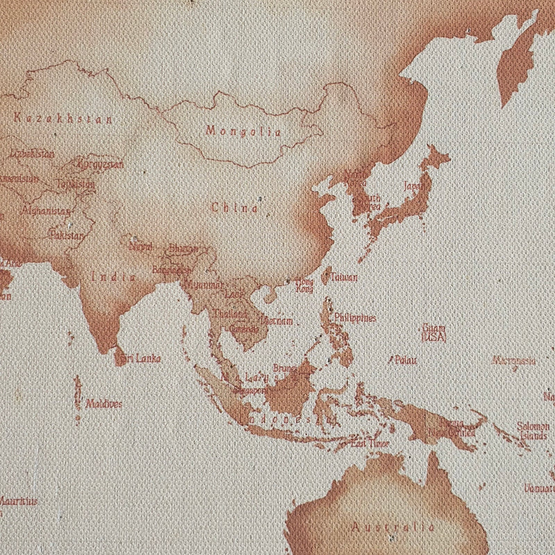 Reuse: World Map- Classic BIANCA (Personalized)