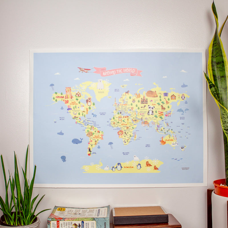Canvas Map Posters